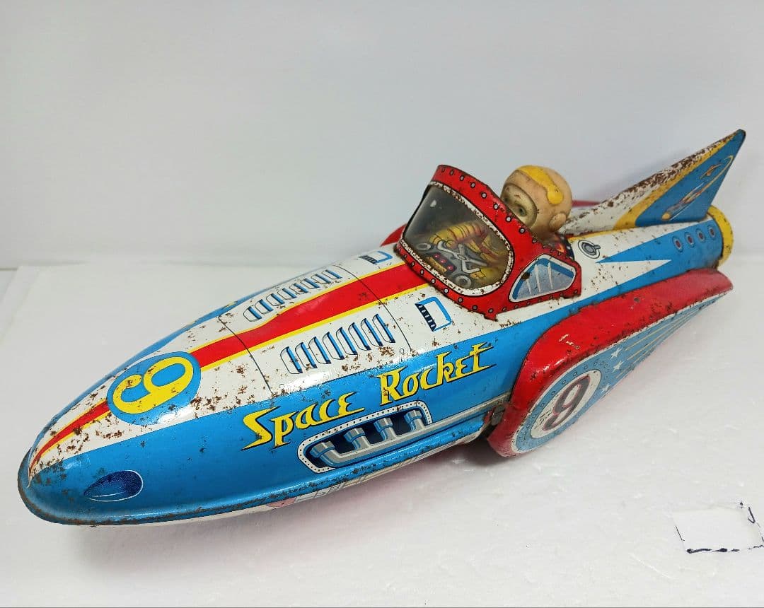 希少 増田屋 マスダヤ SPACE ROCKET スペースロケット ブリキ