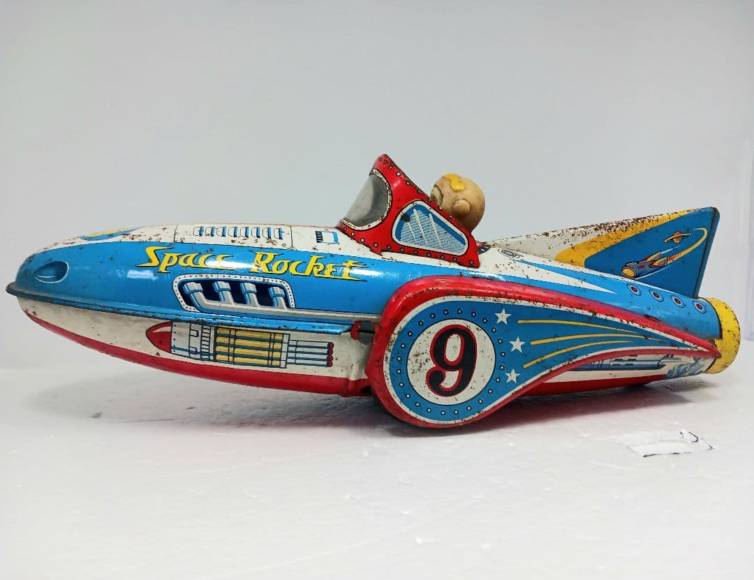 希少 増田屋 マスダヤ SPACE ROCKET スペースロケット ブリキ