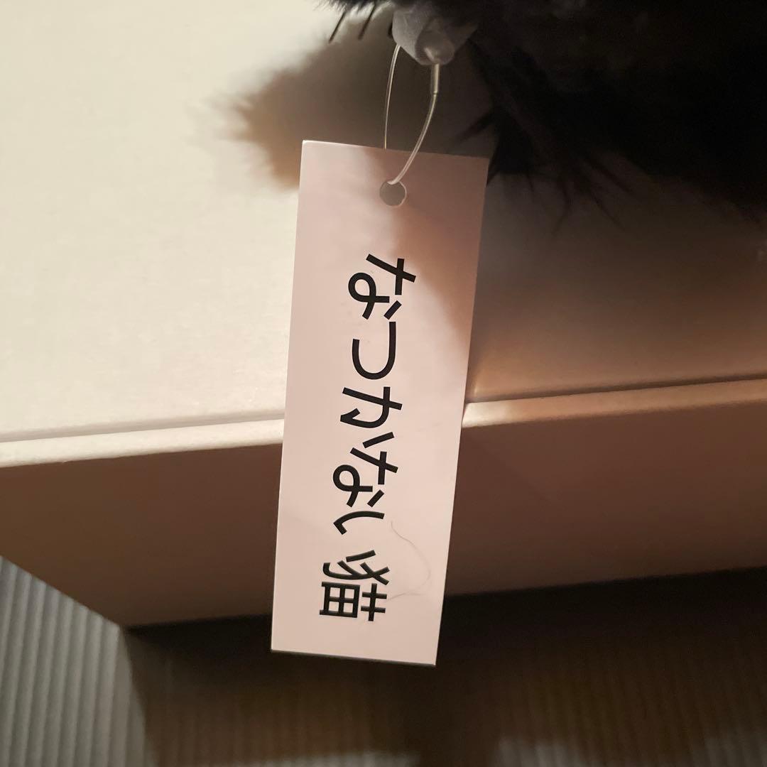 なつかない猫　せこなお　mokemono ぬいぐるみ　黒猫