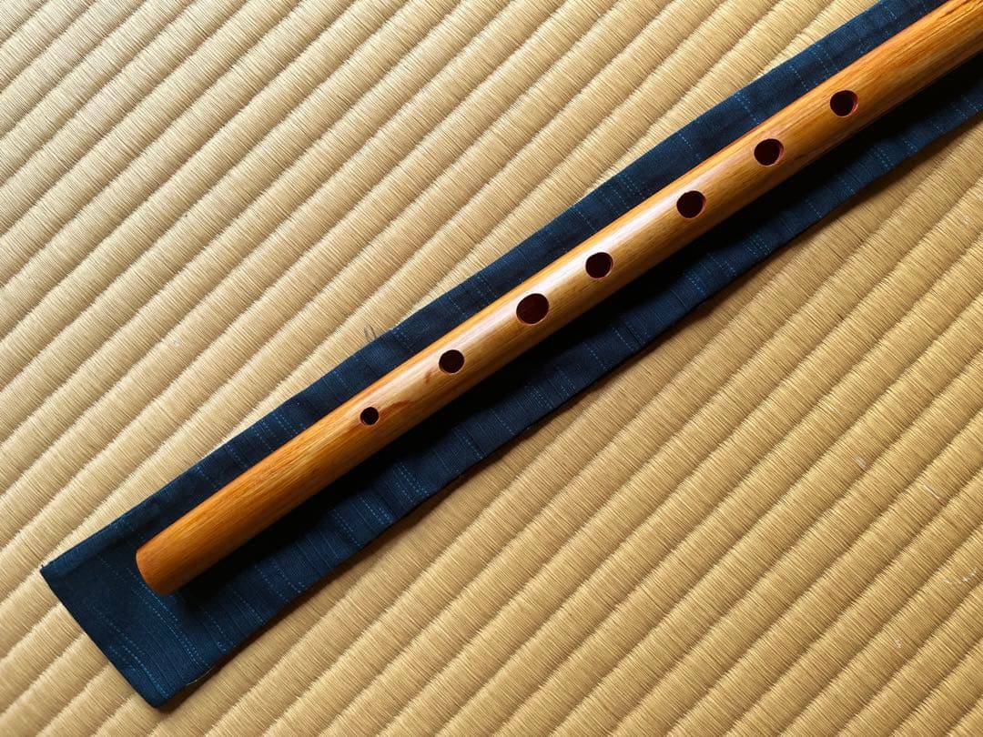 篠笛「女性でも筒音に届く二本調子」