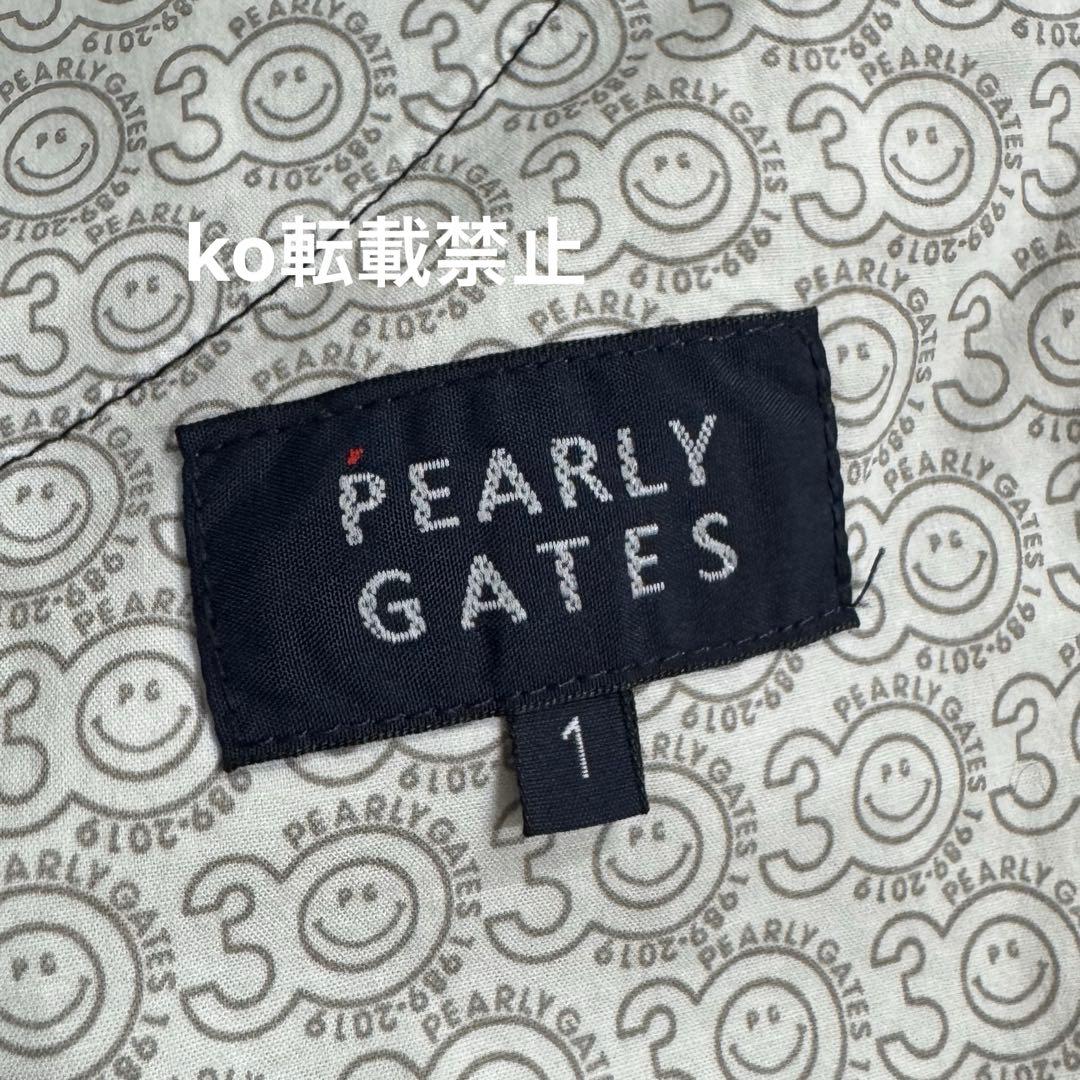 PEARLY GATES パーリーゲイツ 総柄 ロゴ ゴルフ パンツ サイズ1