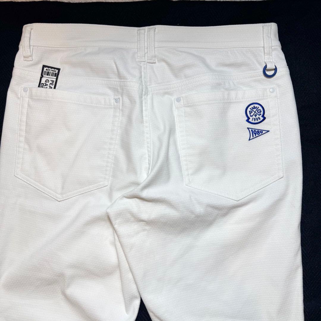 クレイジーソルト様美品 パーリーゲイツ 裏起毛 ストレッチパンツ 近年 リング