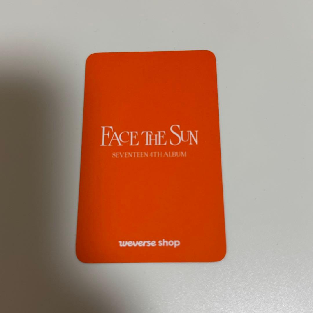 SEVENTEEN セブチ トレカ ジョシュア Face the sunヨントン