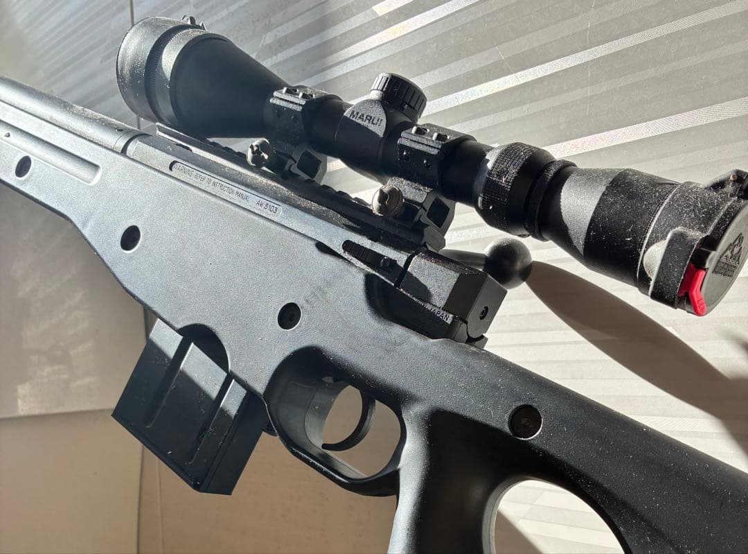 L96 AWS ブラックストック ボルトアクションエアーライフル