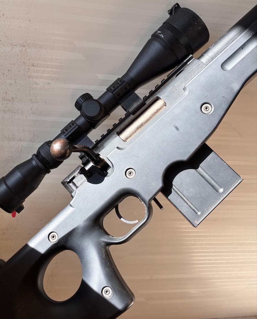L96 AWS ブラックストック ボルトアクションエアーライフル