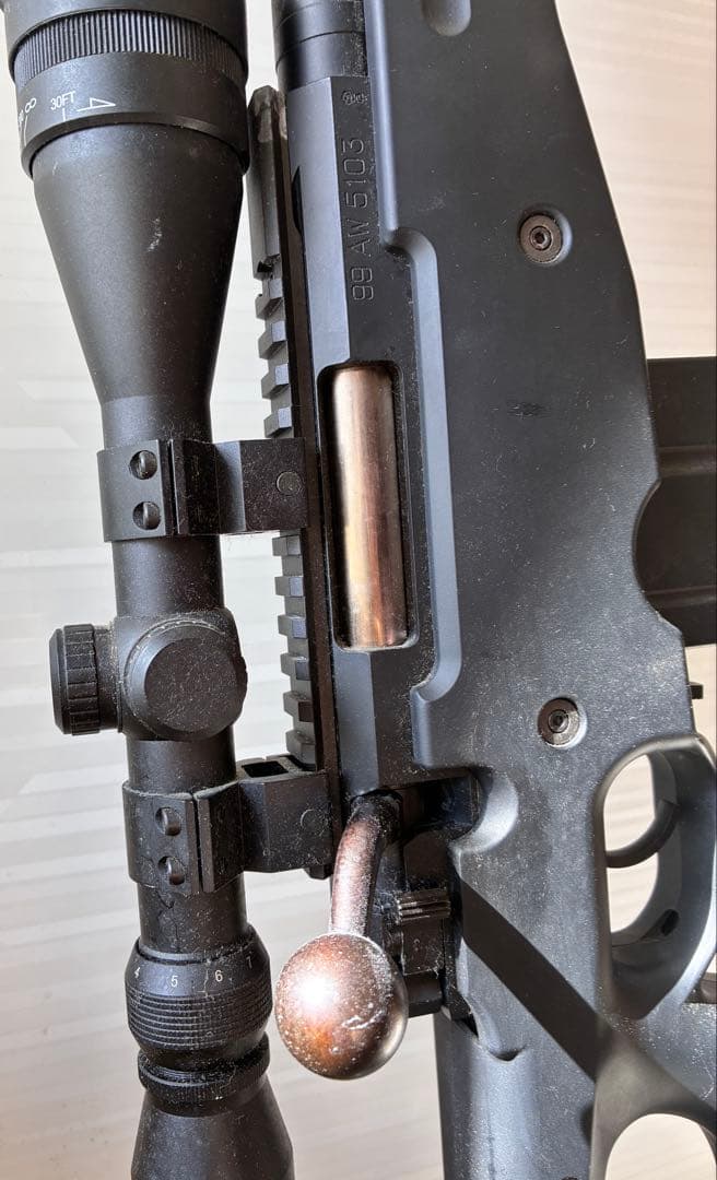 L96 AWS ブラックストック ボルトアクションエアーライフル