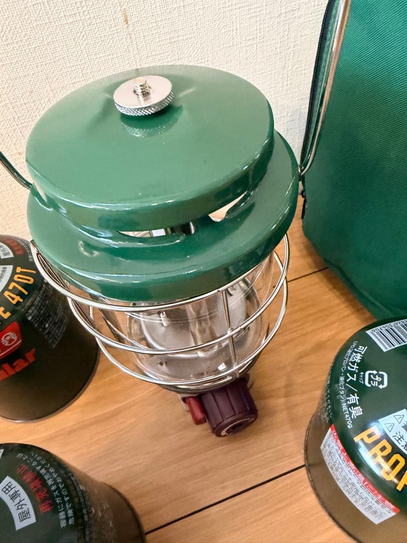 Colman 2500 ガス ランタン LP セット ノーススター マントル