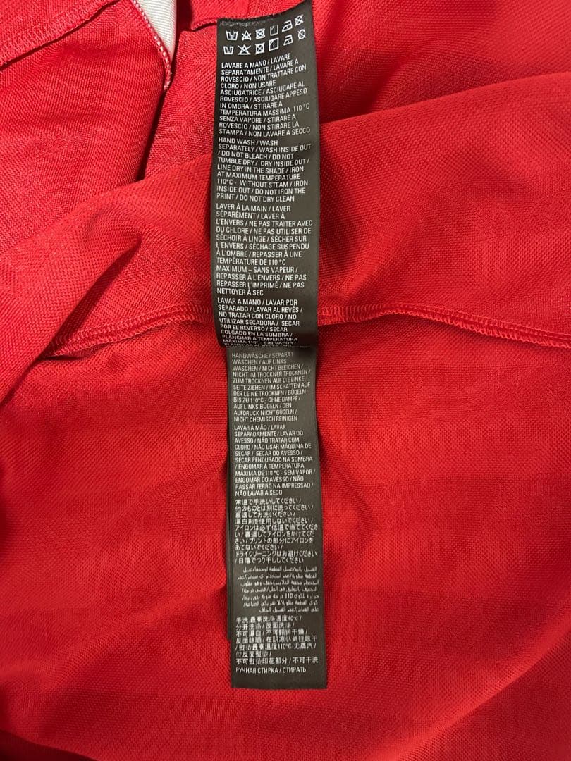 BALENCIAGA(バレンシアガ) adidasフットボール Tシャツ 赤