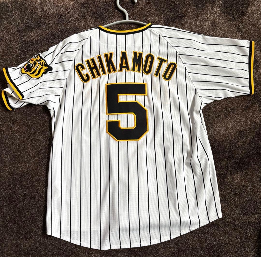 Tigers レプリカユニフォーム CHIKAMOTO 5 SSサイズ
