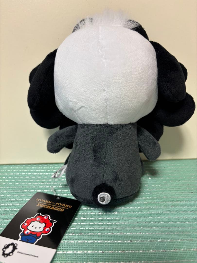 大阪関西万博サンリオミャクミャクなりきりぬいぐるみ黒Mポチャッコ
