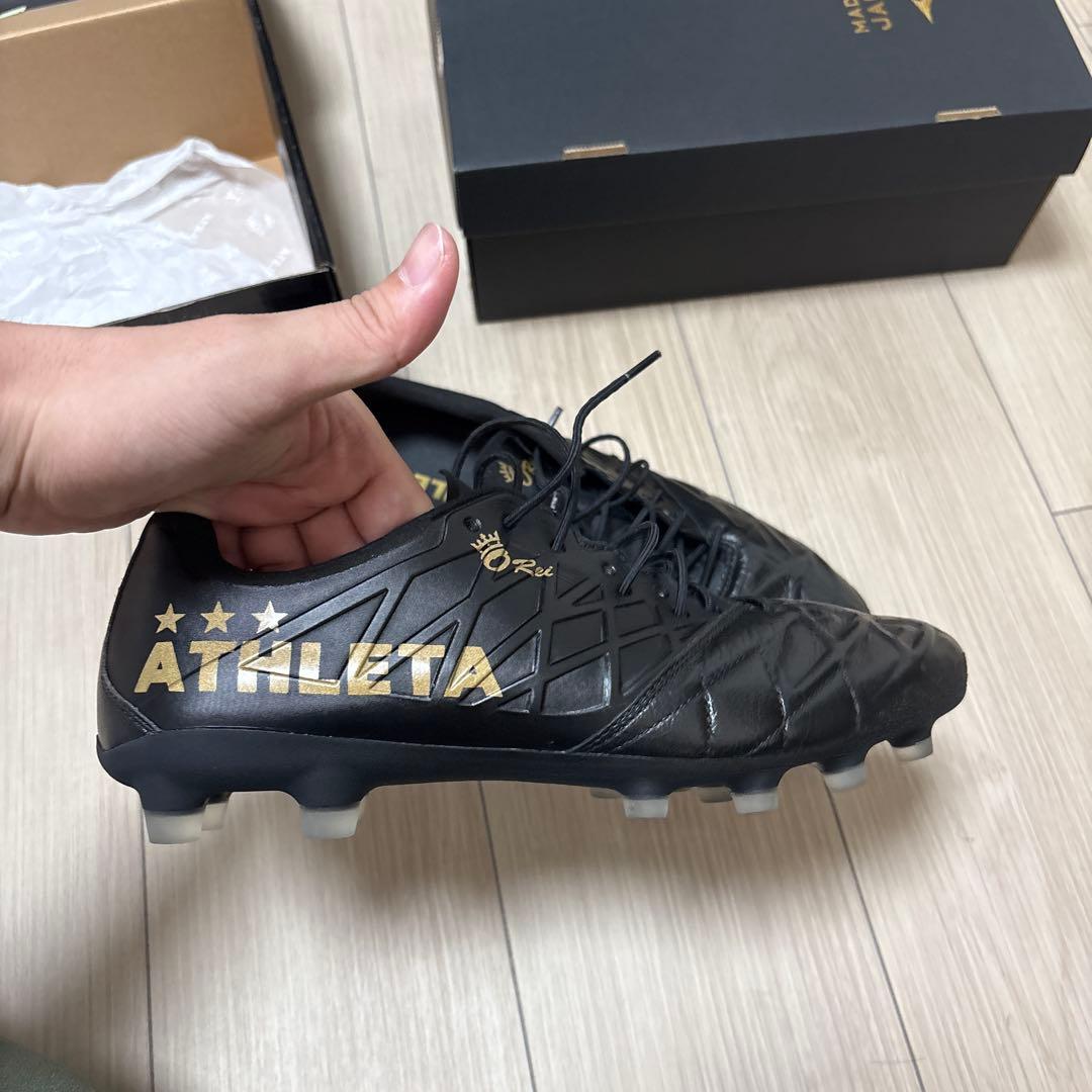 ATHLETA サッカーシューズ ブラック