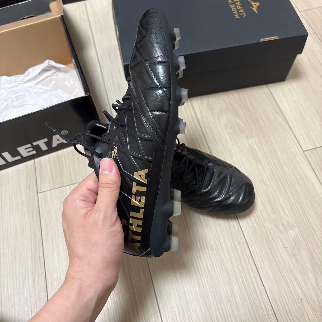 ATHLETA サッカーシューズ ブラック