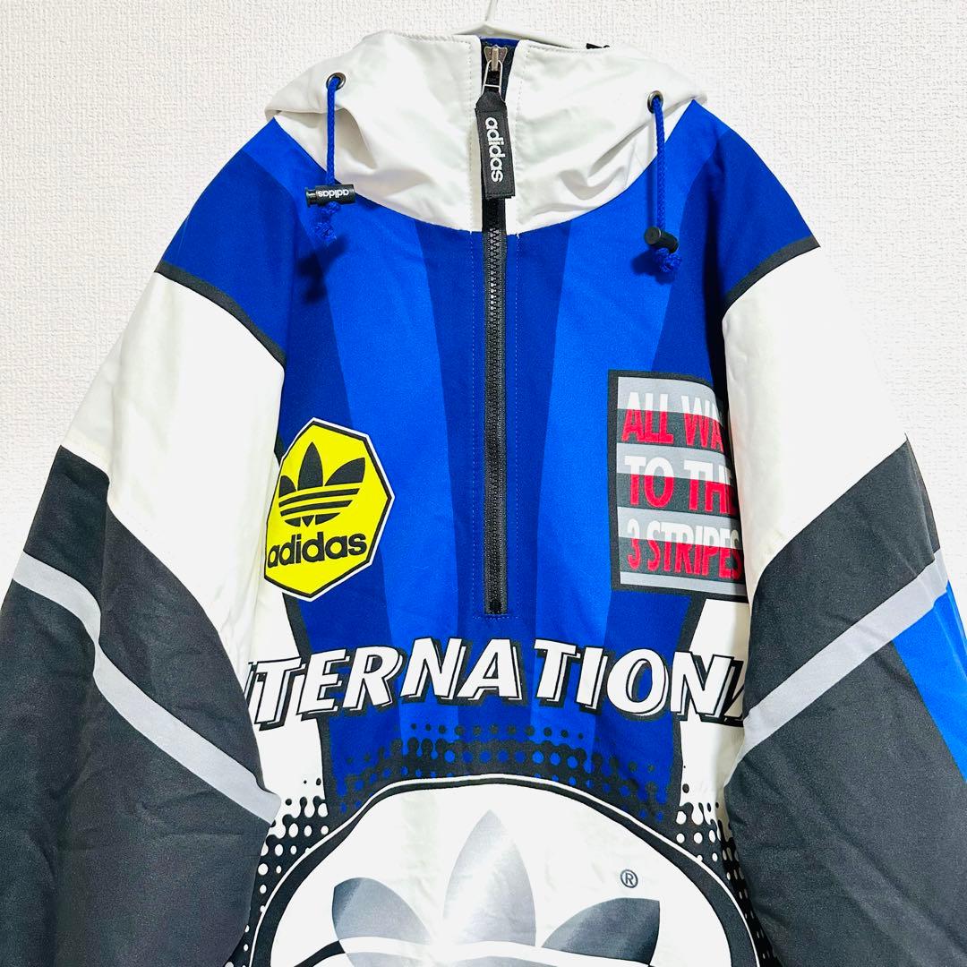 90s OLD❤️adidas×DESCENTE❤️アノラック❤️セットアップ❤️上下❤️