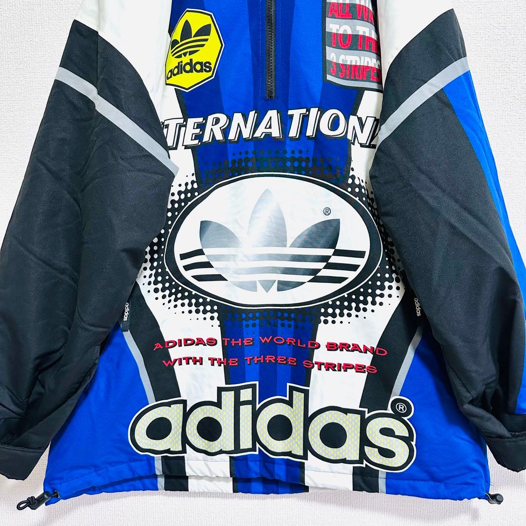 90s OLD❤️adidas×DESCENTE❤️アノラック❤️セットアップ❤️上下❤️