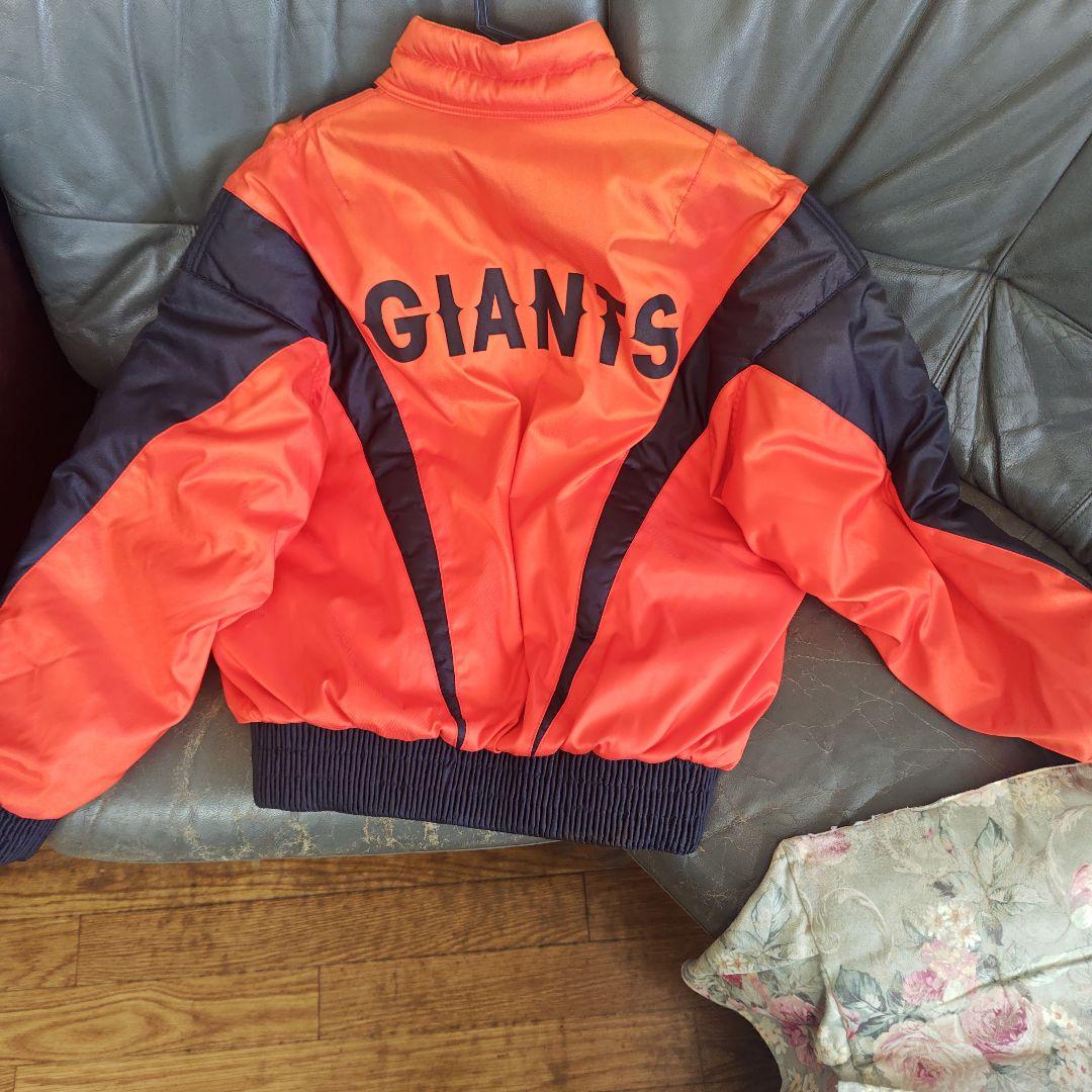 GIANTS オレンジ ストライプジャケット LL