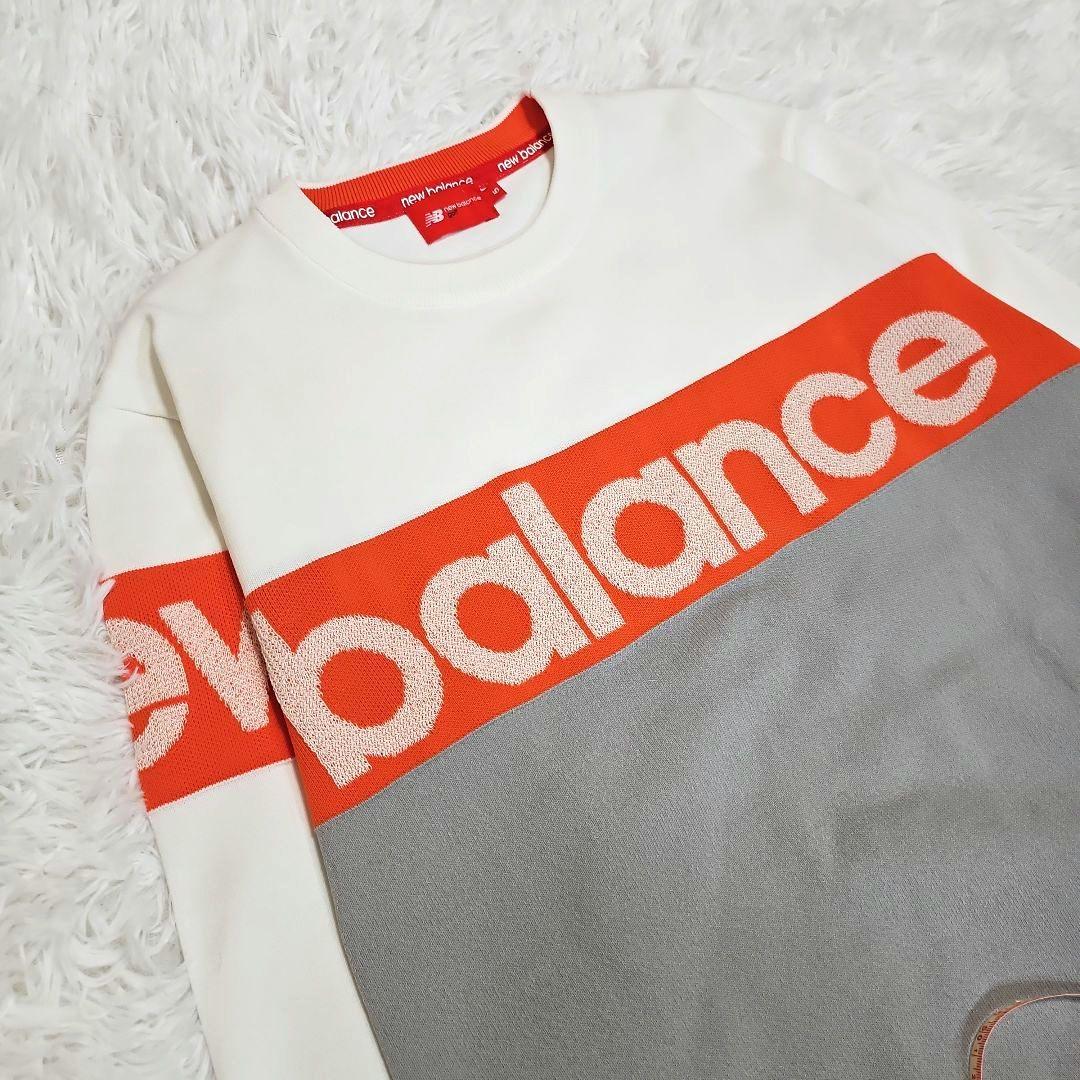 【new balance golf】クルーネック ニット プルオーバー