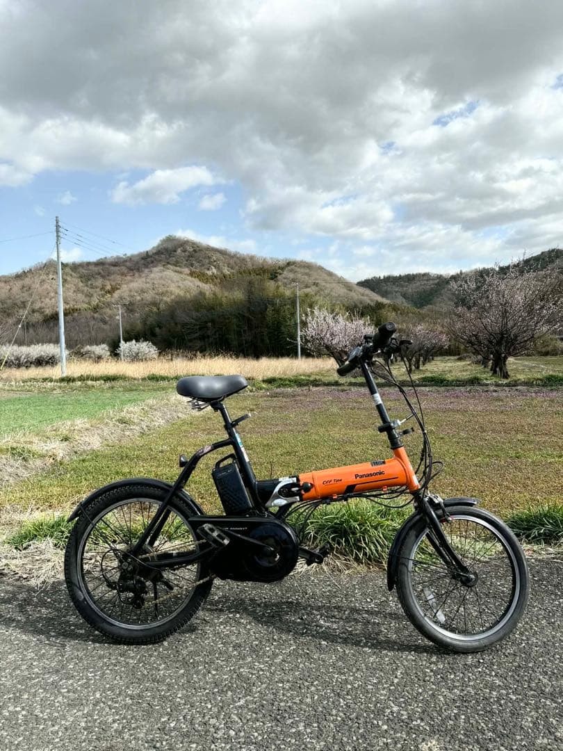 Panasonic GF Time 電動アシスト自転車 オレンジ