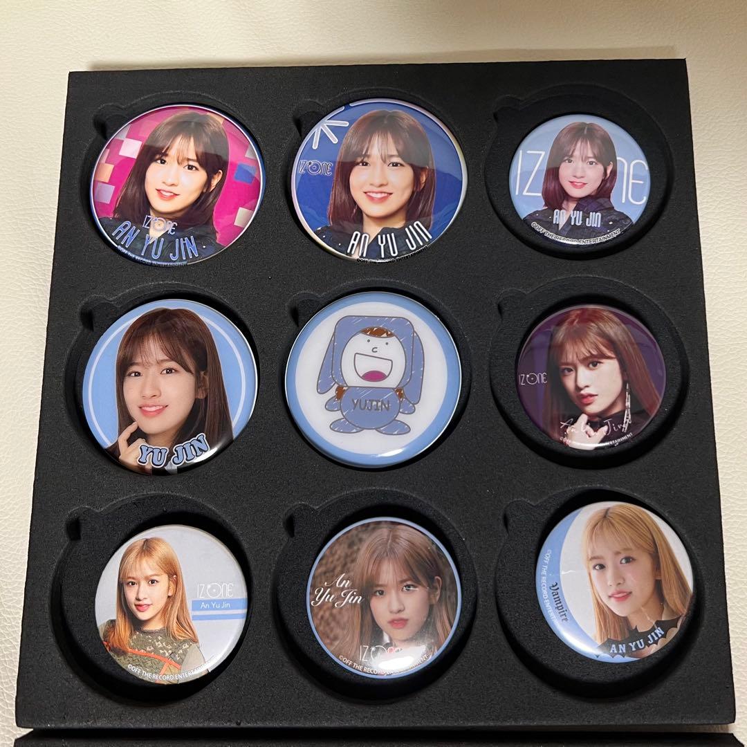 即購入⭕️ IZ*ONE IVE アンユジン 缶バッジ セット