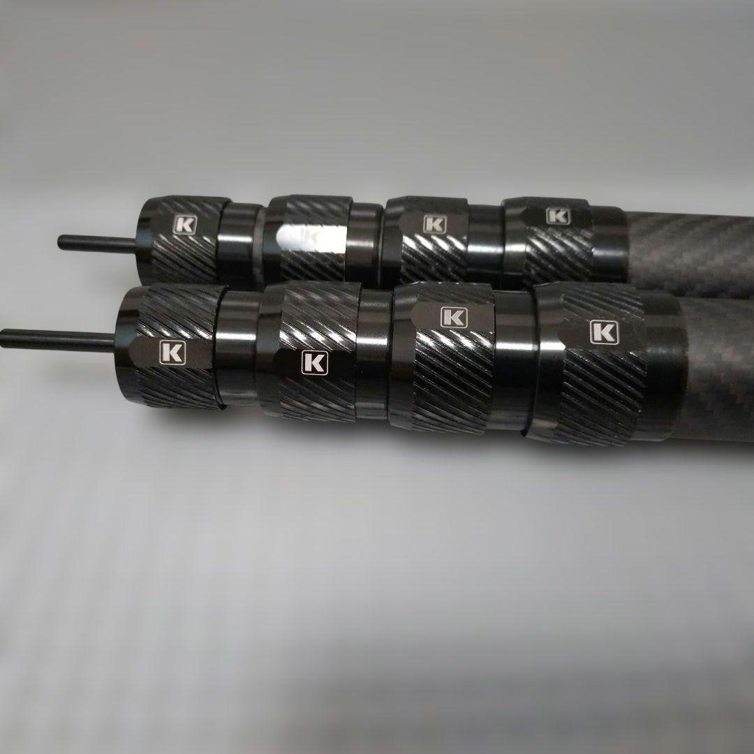 KEMEKO　カーボンポール　タープポール200cm　2本セット