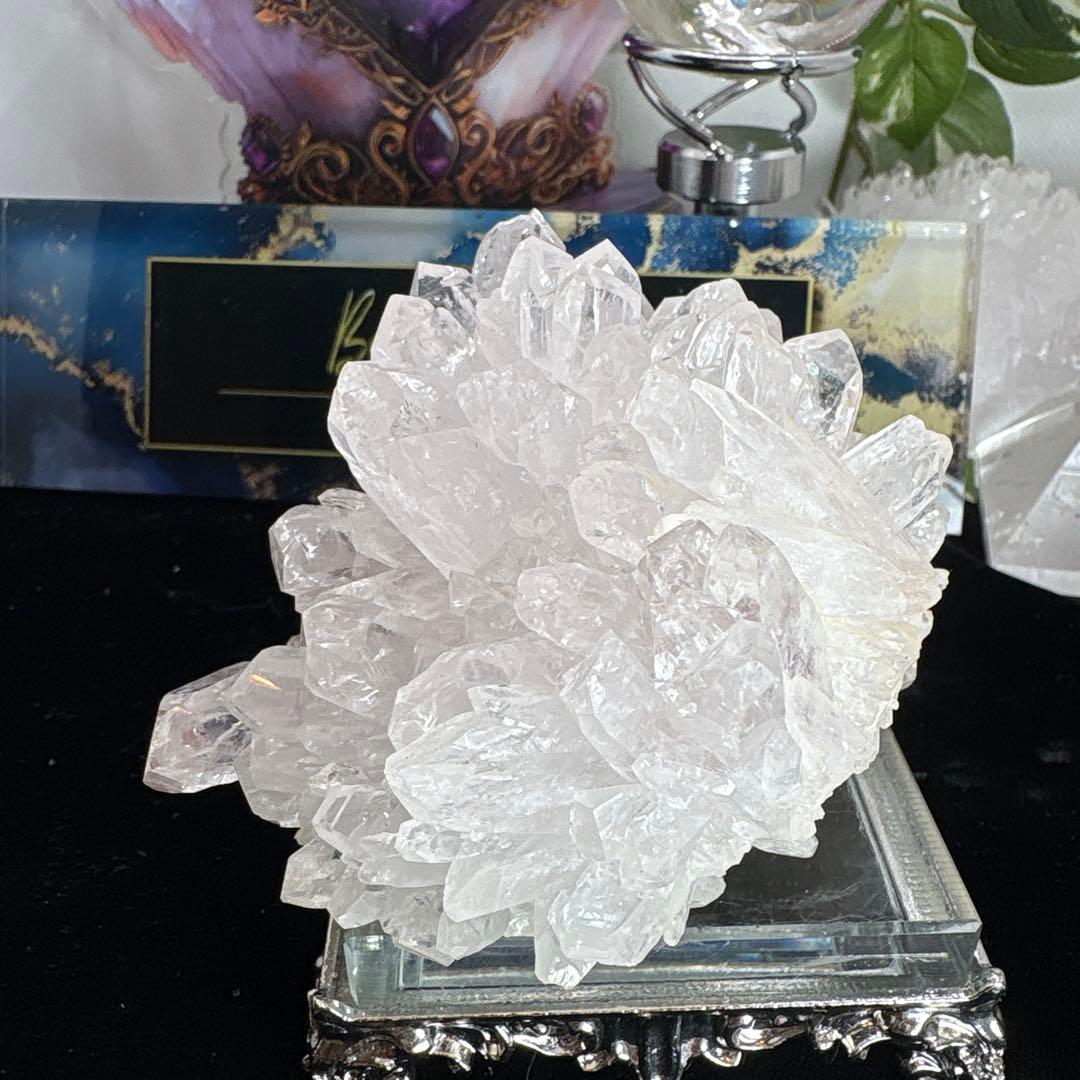 高品質♡水晶クラスター赤水晶♡♡No.1734