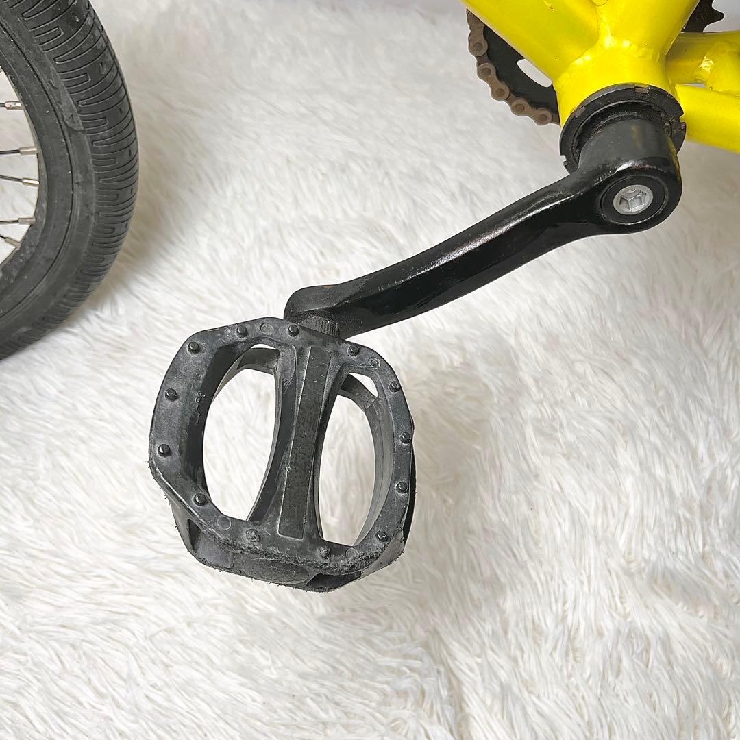 【良品】ARESBIKES STN BMX 16インチ イエロー 自転車