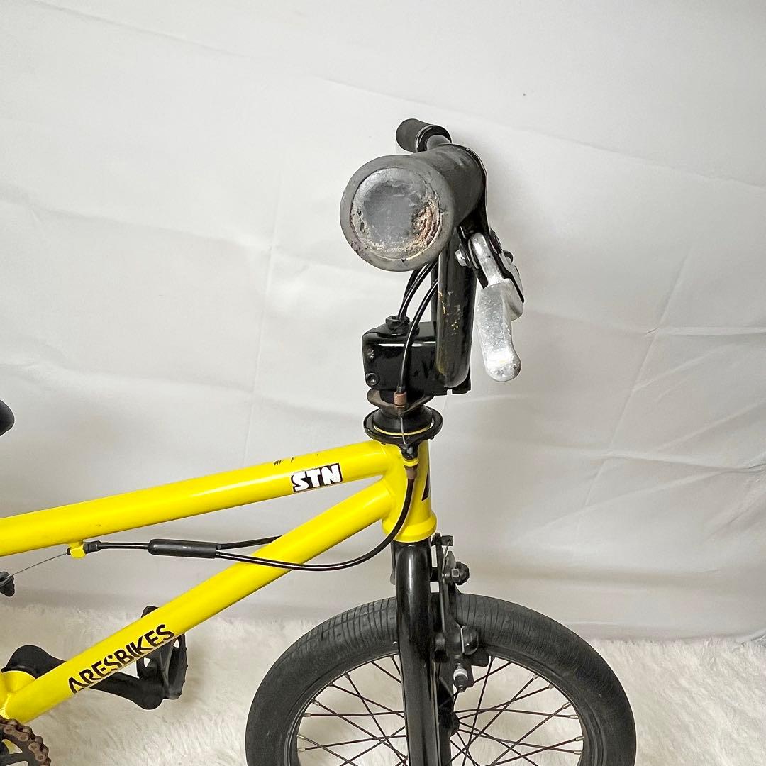 【良品】ARESBIKES STN BMX 16インチ イエロー 自転車