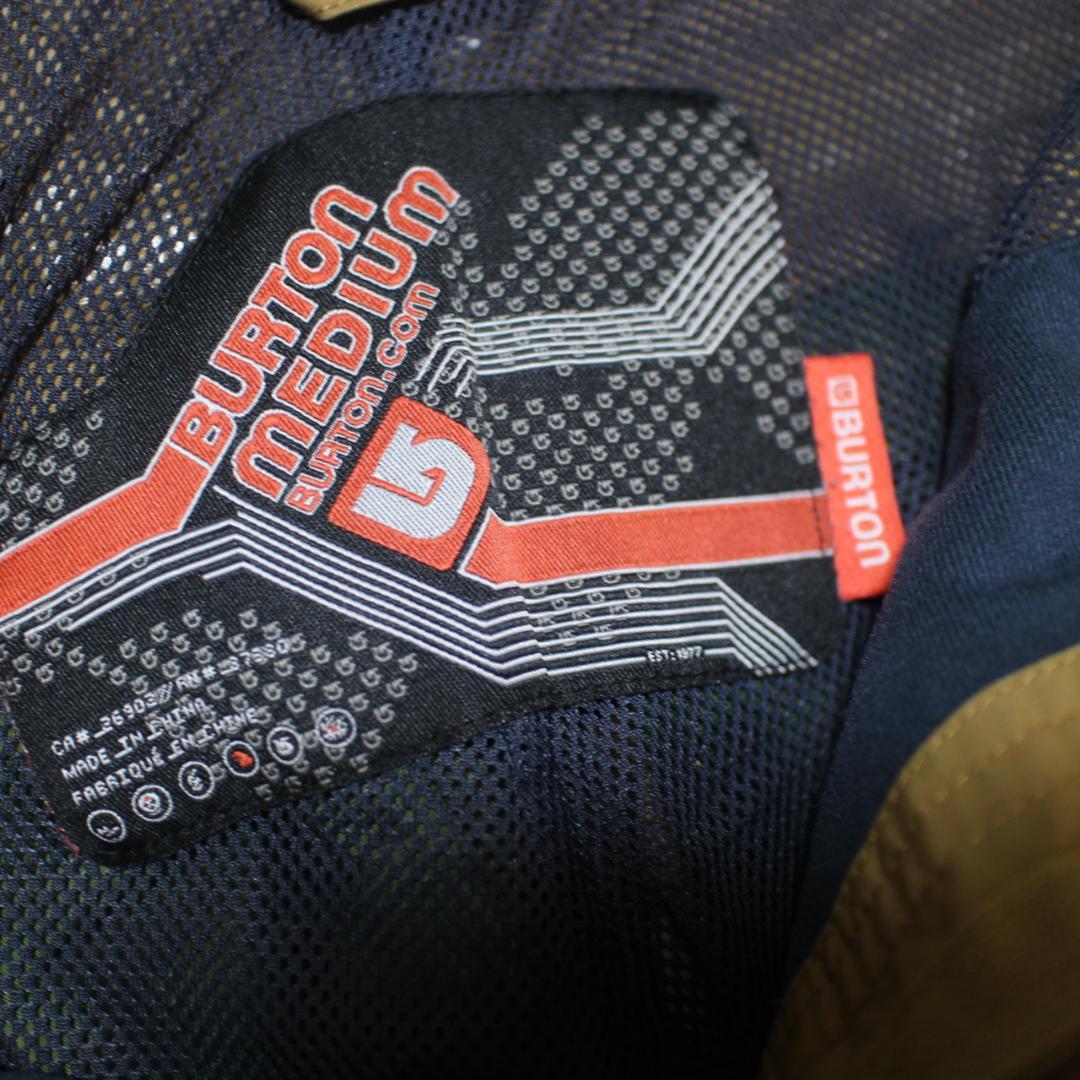 【極美品 高撥水 珍色】ミリタリー 極太カーゴ【M】BURTON スノーパンツ