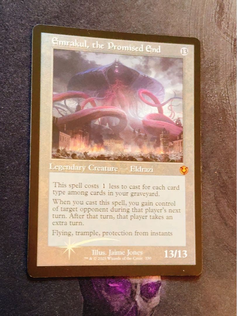 【旧枠foil】約束された終末、エムラクール　英語