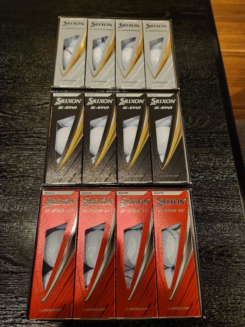 お得！新品スリクソンZ-STAR.XV.Diamond　3ダース打ち比べセット