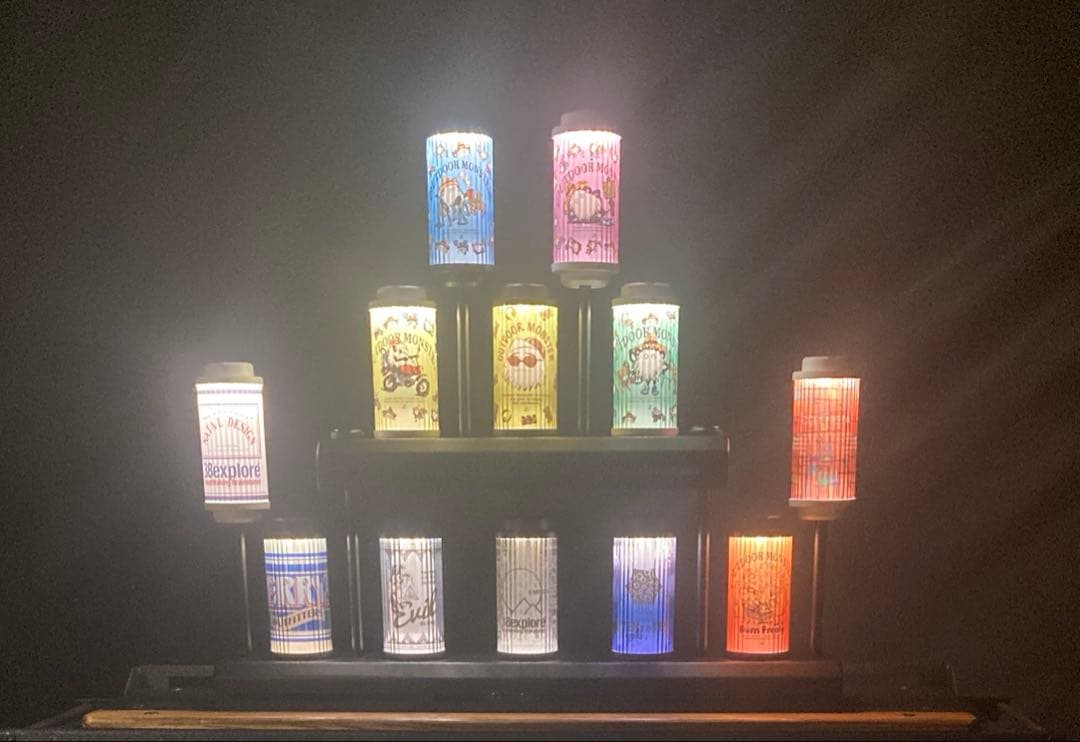 38灯 台座 NATURE TONES スターライトブリッジS＋Mセット