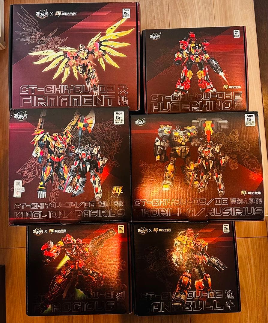 CANG-TOYS CT-Chiyou トランスフォーマー プレダキング