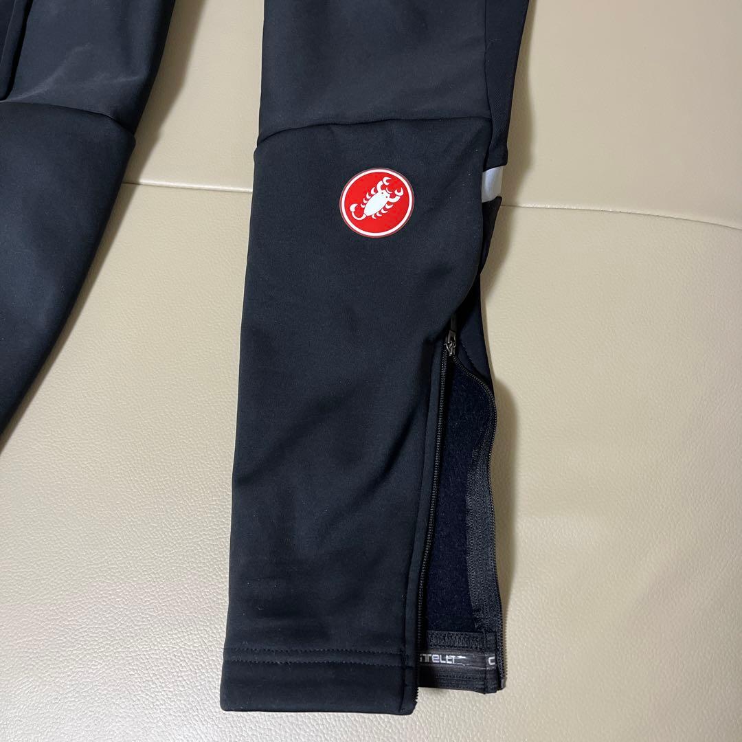 Castelli ビブタイツ Mサイズ 反射材付き