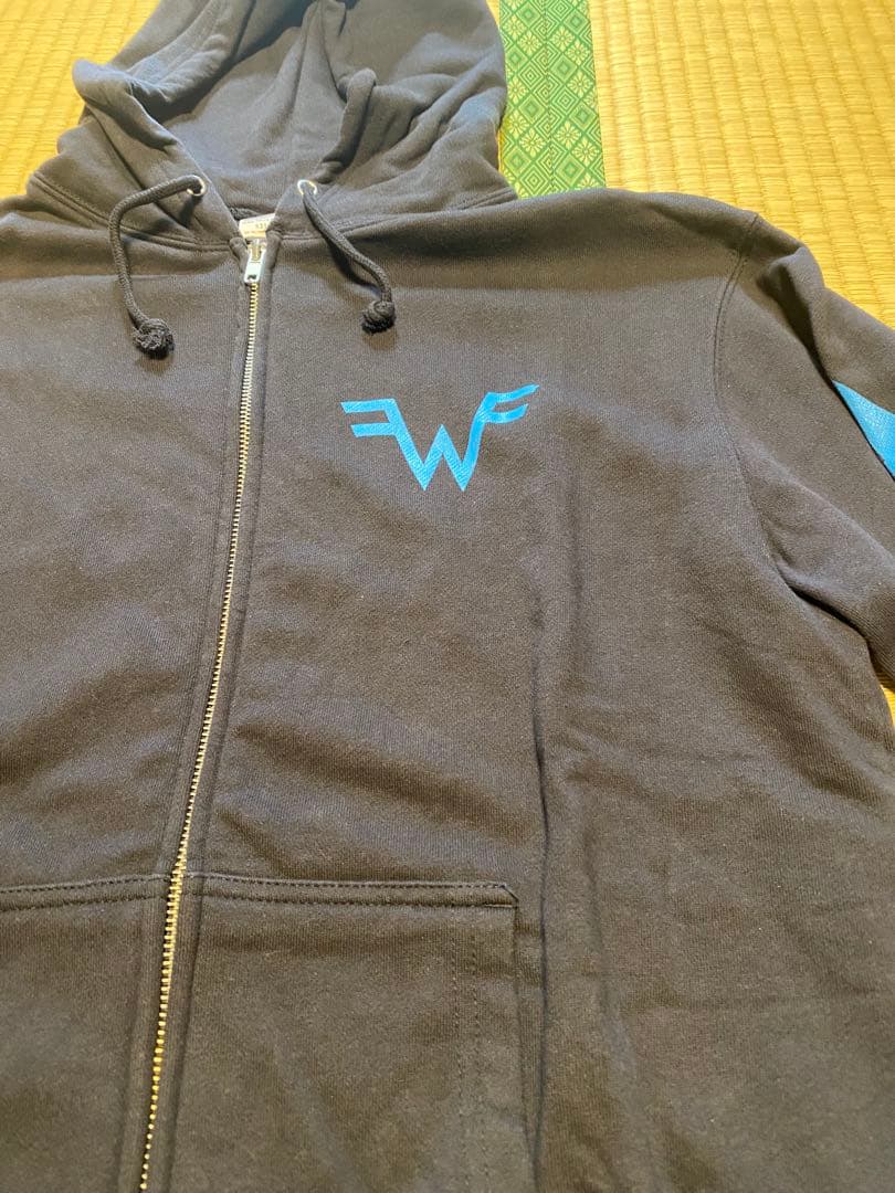 Weezer ジップアップパーカー ネイビー Mサイズ