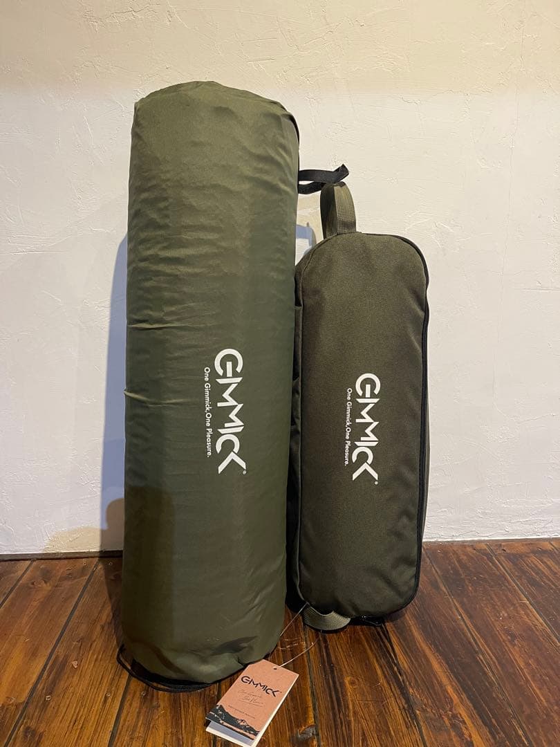 GIMMICK コット&インフレータブルマット　カーキ