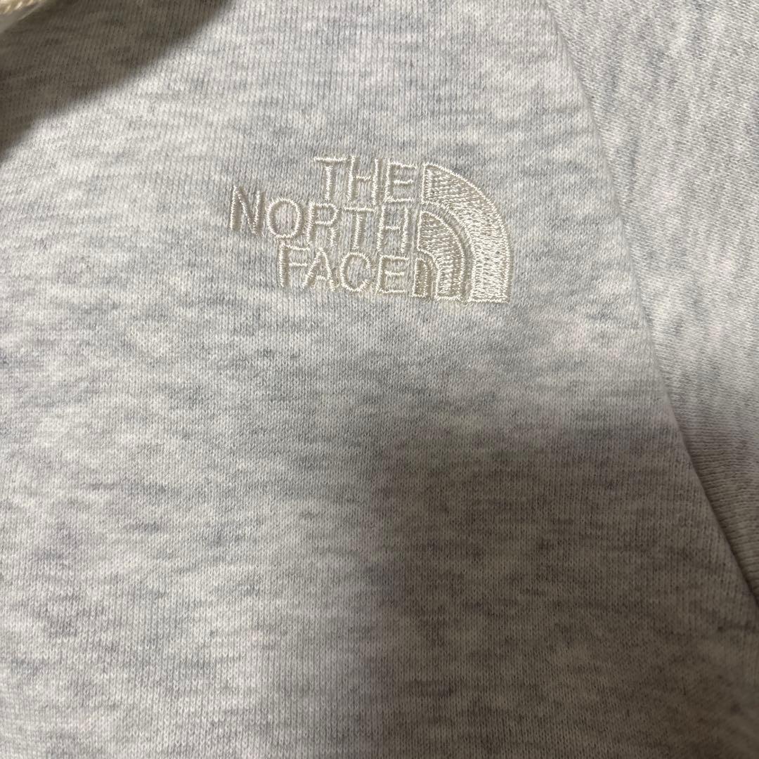 THE NORTH FACE ライトグレー　Mサイズ　リアビューパーカー