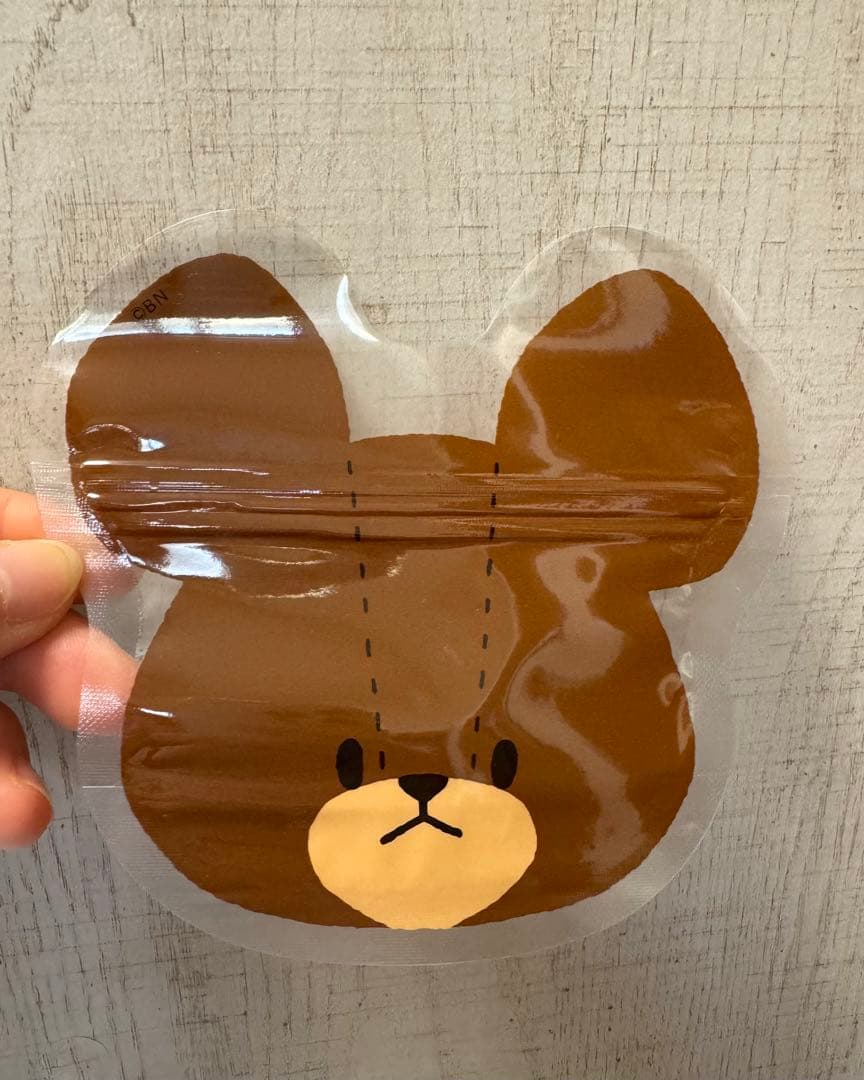 くまのがっこう　ジャッキー　エプロン　ミントナチュラル　新品未開封