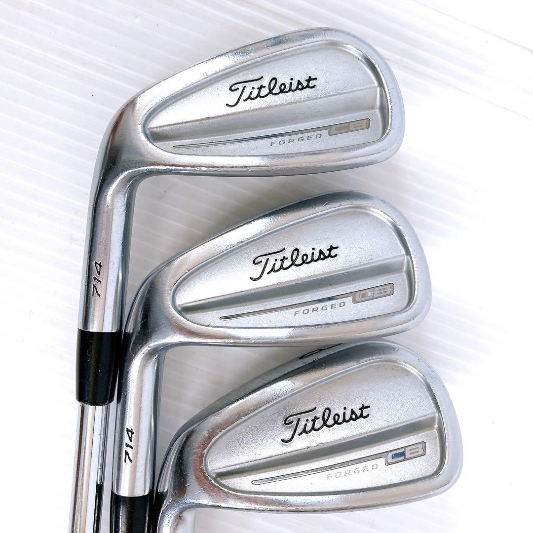 タイトリスト CB 714 アイアンセット レフティ 6本 S200 左 名器