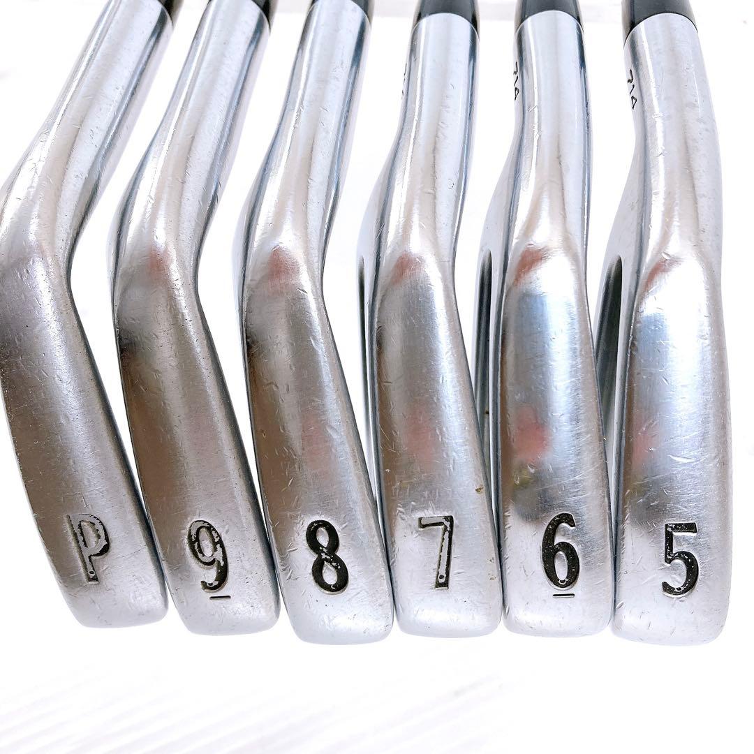 タイトリスト CB 714 アイアンセット レフティ 6本 S200 左 名器