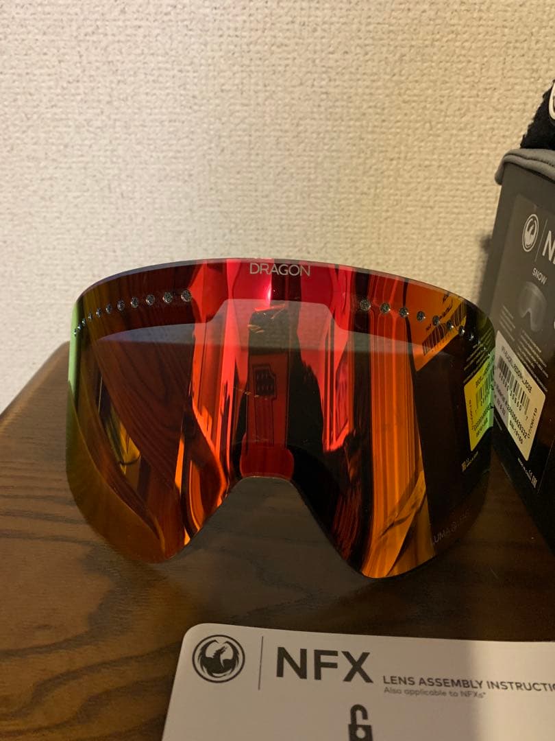 DRAGON NFX ボーナスレンズ付属 luma lens Red lon