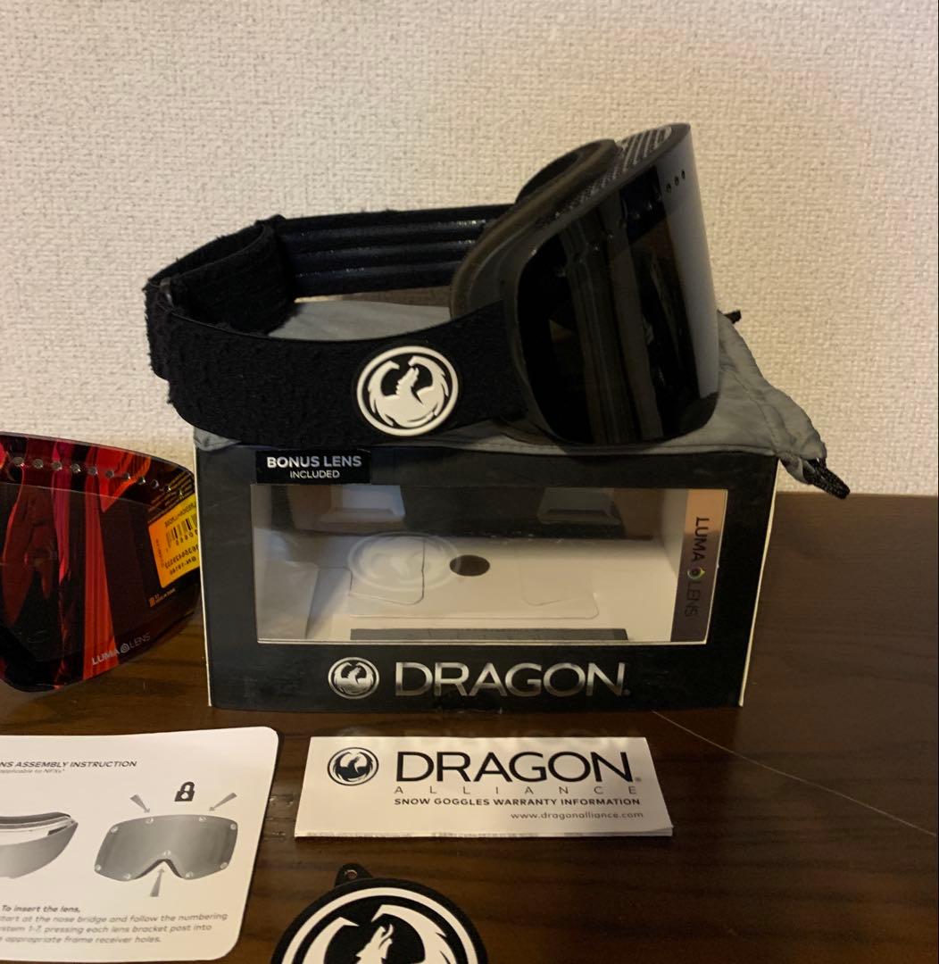 DRAGON NFX ボーナスレンズ付属 luma lens Red lon