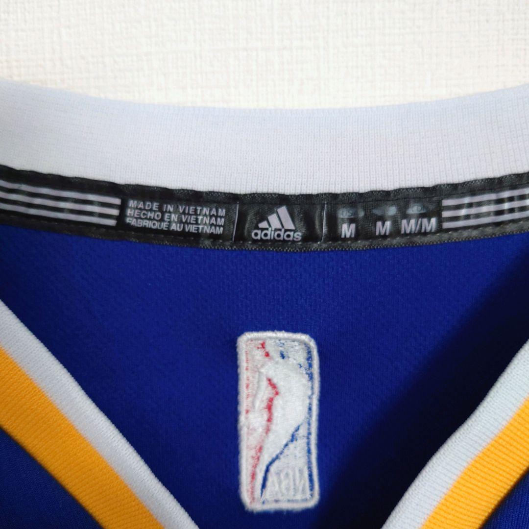 古着 NBA adidas ステフィンカリー ウォーリアーズ ユニフォーム М