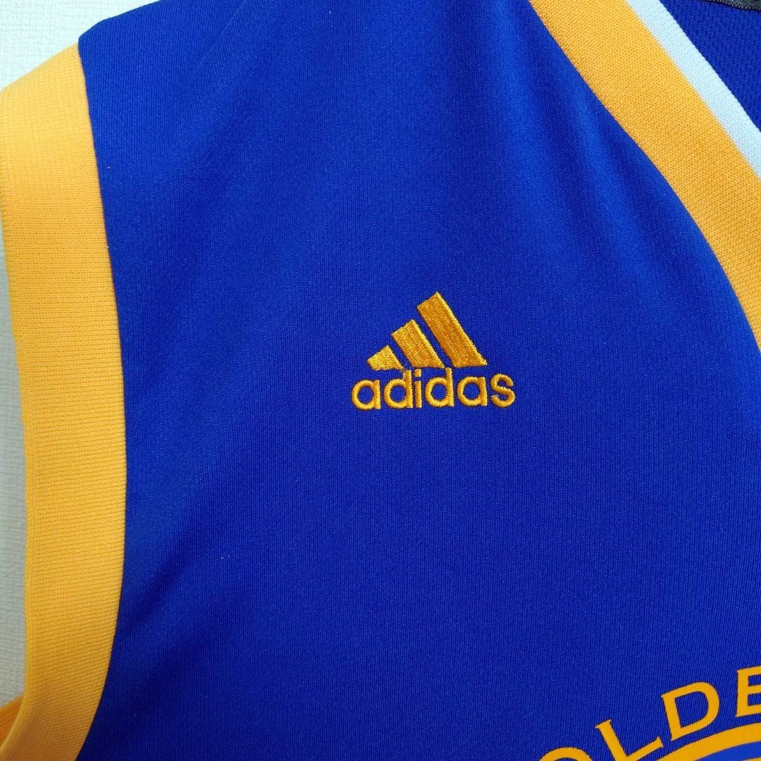 古着 NBA adidas ステフィンカリー ウォーリアーズ ユニフォーム М