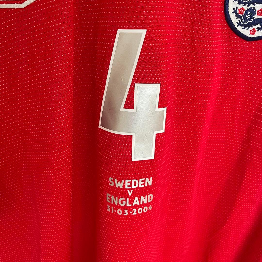 イングランド2004年awayジェラード　サッカーユニフォーム　UMBRO