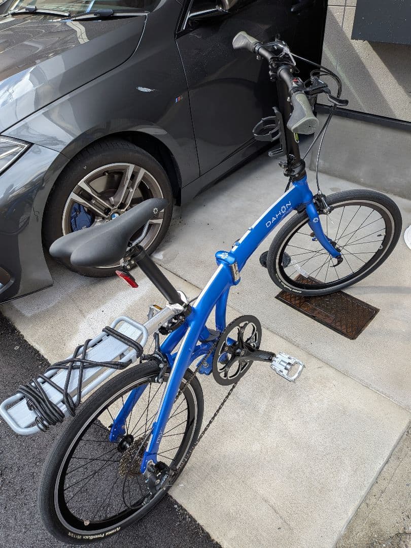 DAHON 折りたたみ自転車 青