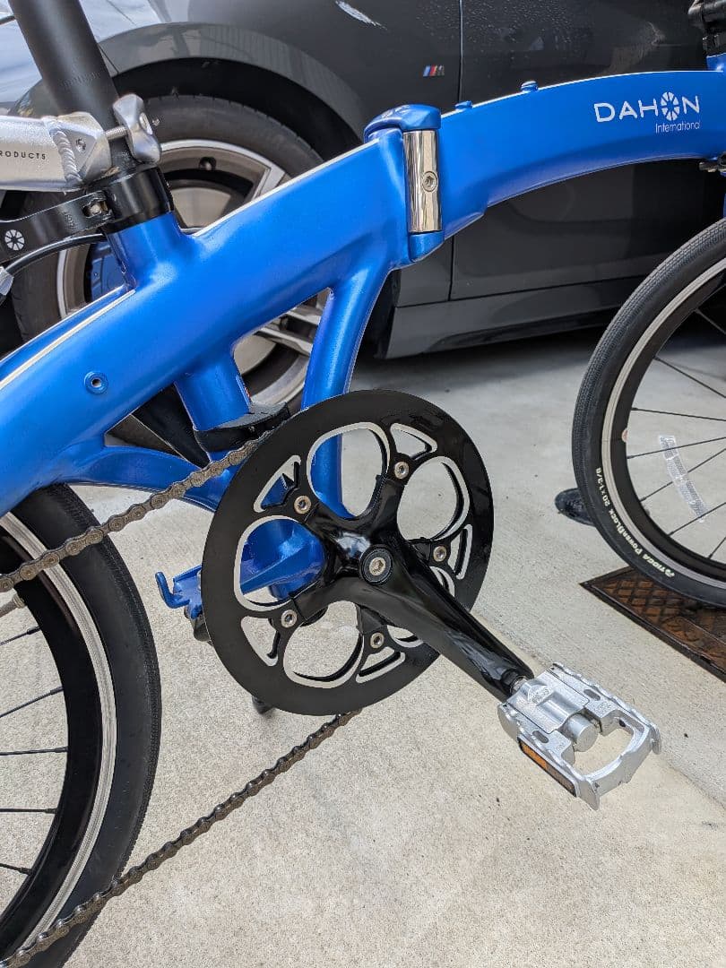 DAHON 折りたたみ自転車 青
