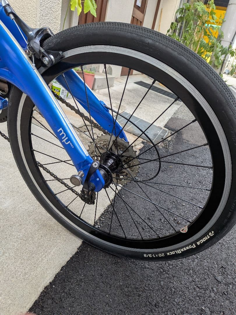 DAHON 折りたたみ自転車 青