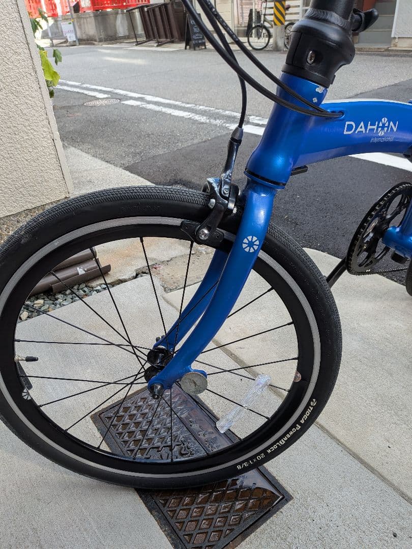 DAHON 折りたたみ自転車 青