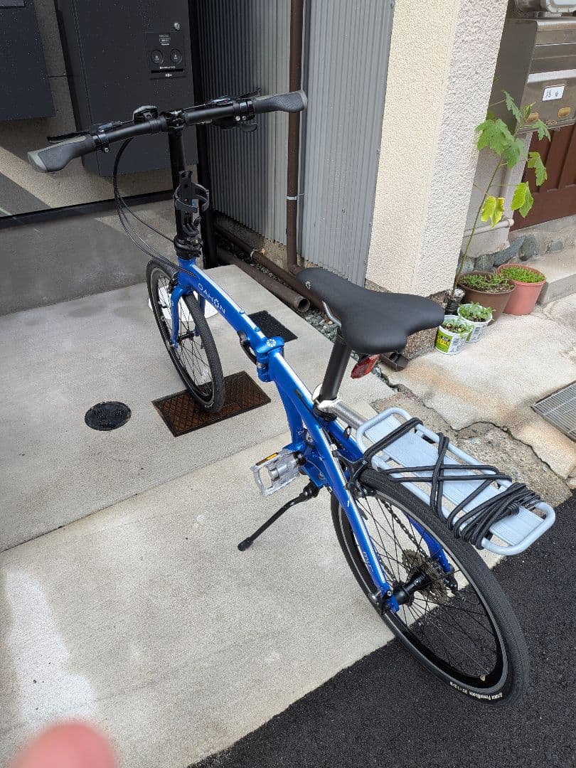 DAHON 折りたたみ自転車 青