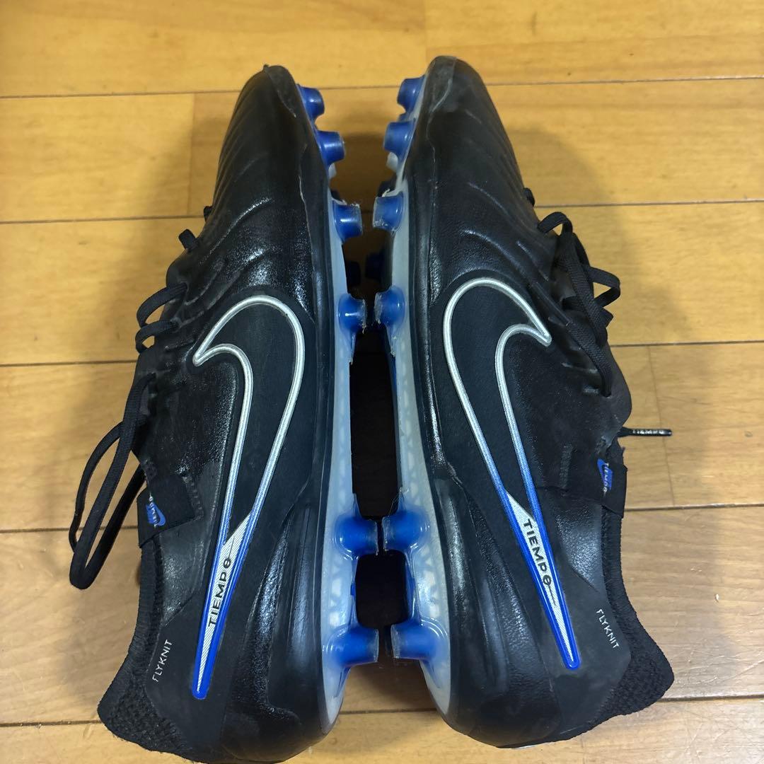 値下可能　Nike ACG ブラックサッカーシューズ ティエンポ　袋もついてます