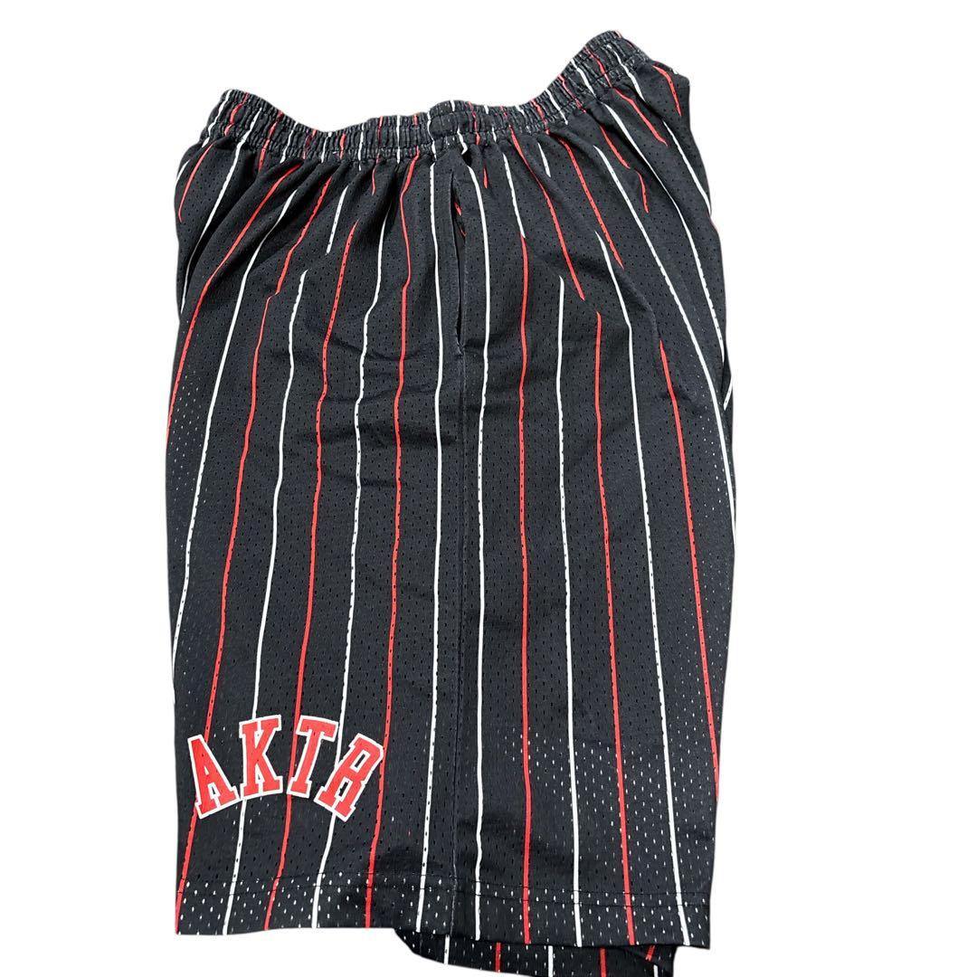 AKTR ストライプ バスケットボールパンツ Lサイズ